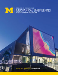 Cover of the 2014-2015 Annual Report