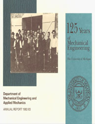 Cover of the 1992-1993 Annual Report