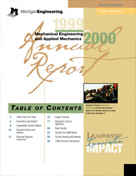 Cover of the 1999-2000 Annual Report