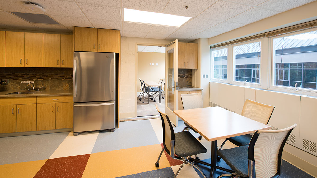 Auto Lab Kitchen and Meeting Rooms