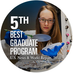 5th Best Graduate Program, U.S. News and World Report, 2018