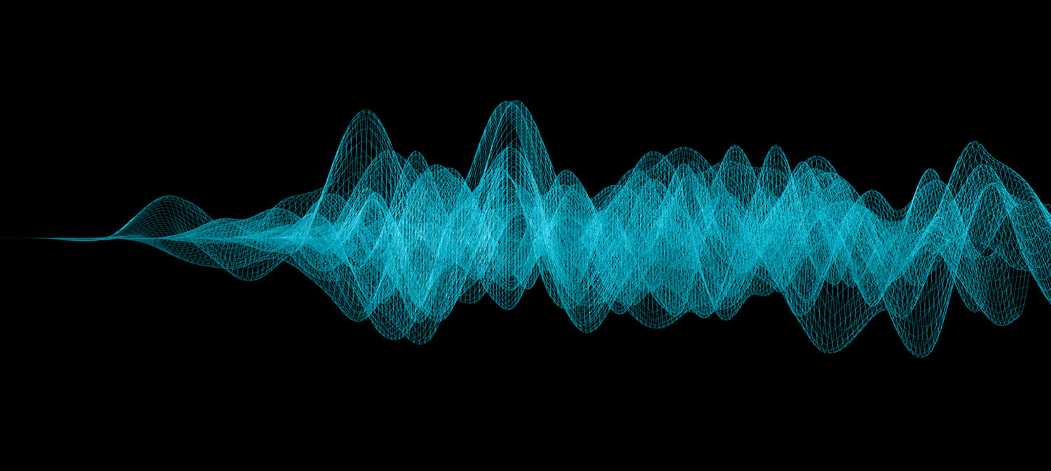 Sound wave visualization. Getty Images.